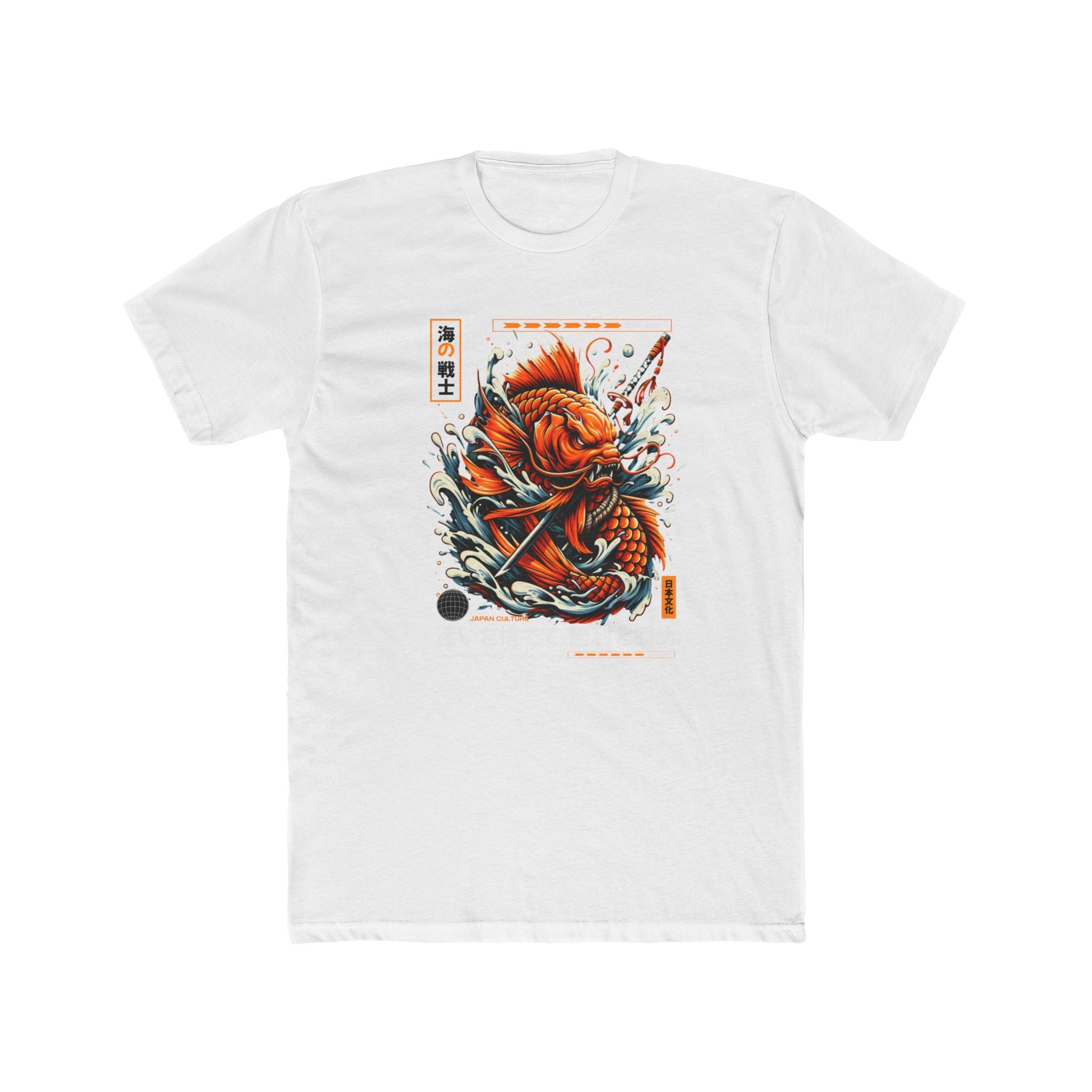 Koi Samurai T-Shirt — Japanese Koi Fish Warrior Graphic Tee
