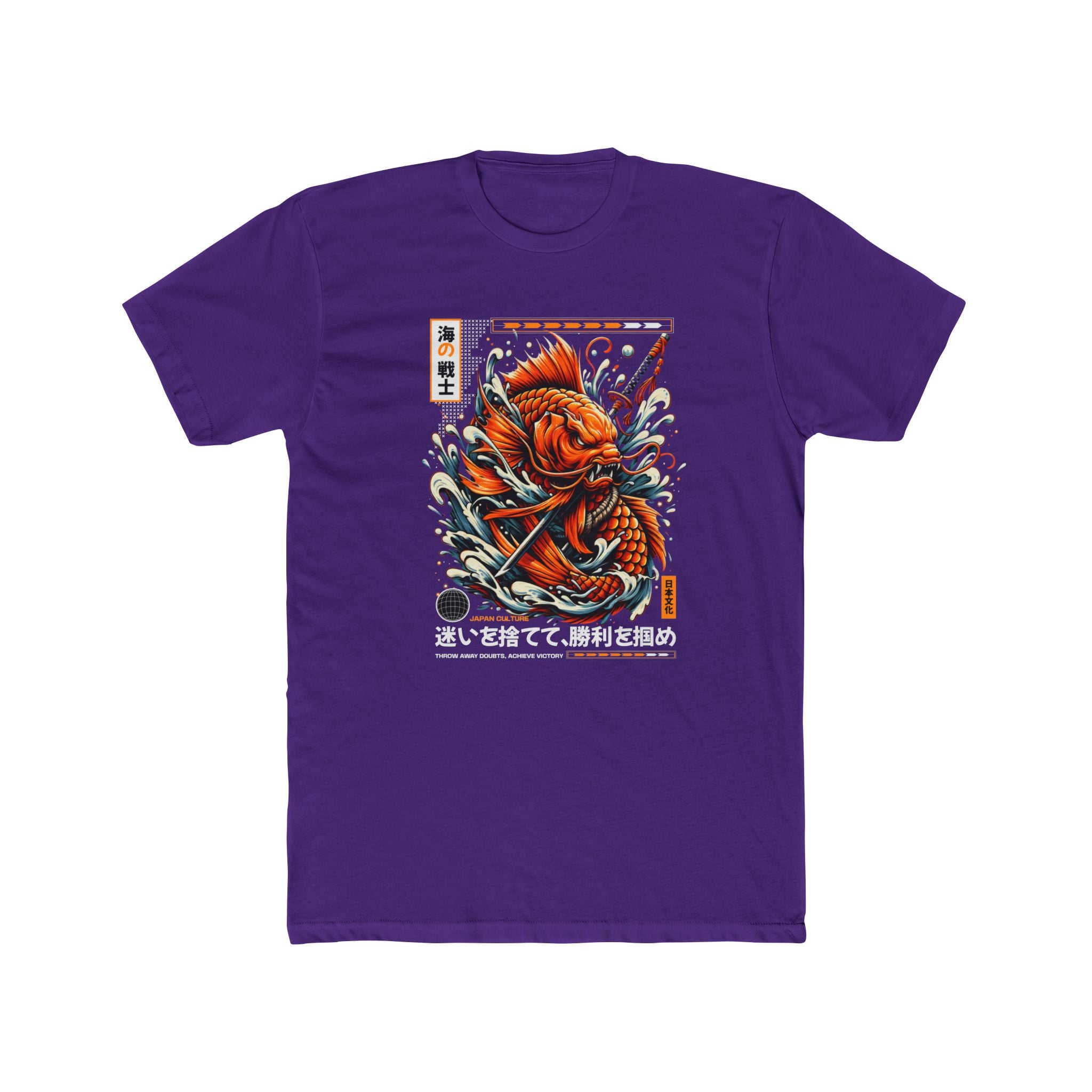 Koi Samurai T-Shirt — Japanese Koi Fish Warrior Graphic Tee