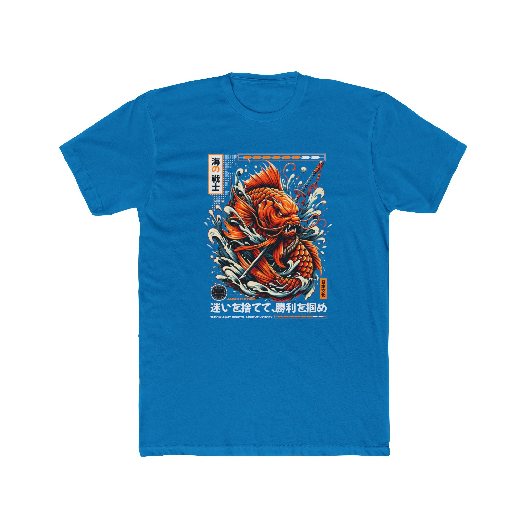 Koi Samurai T-Shirt — Japanese Koi Fish Warrior Graphic Tee