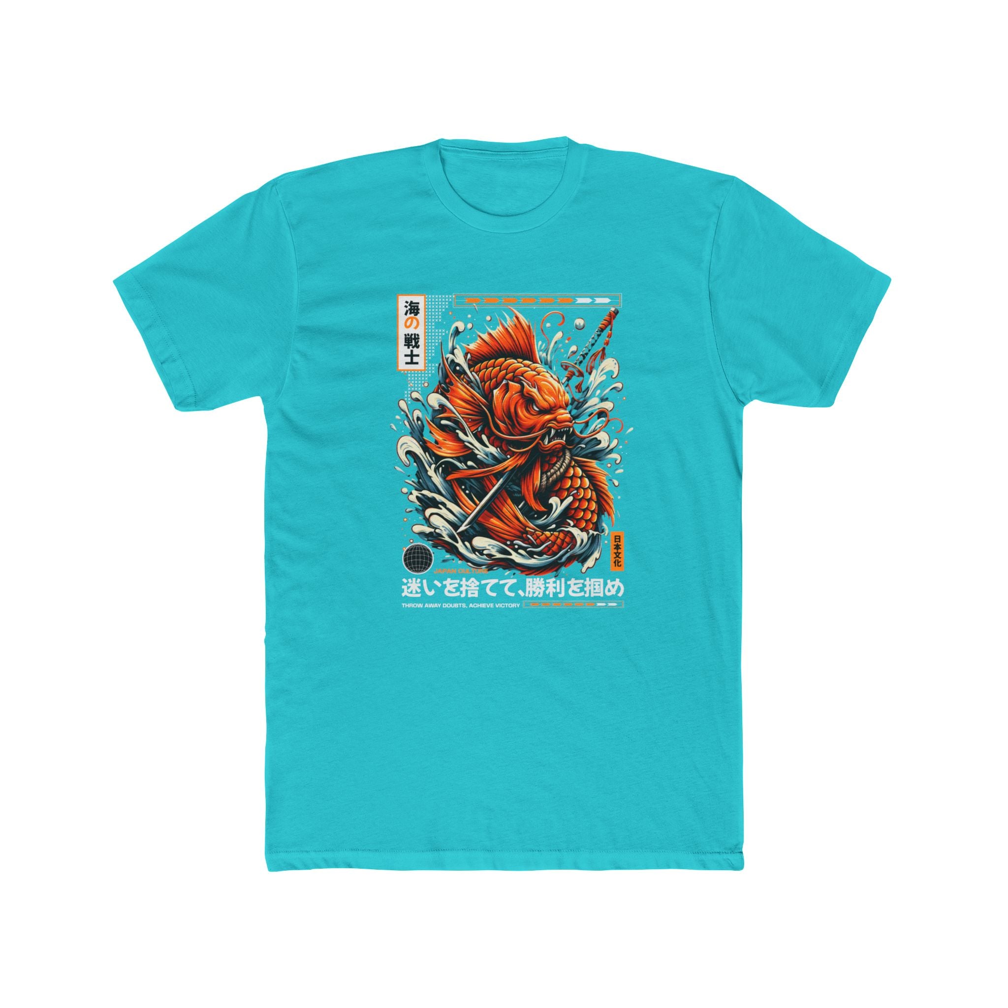 Koi Samurai T-Shirt — Japanese Koi Fish Warrior Graphic Tee