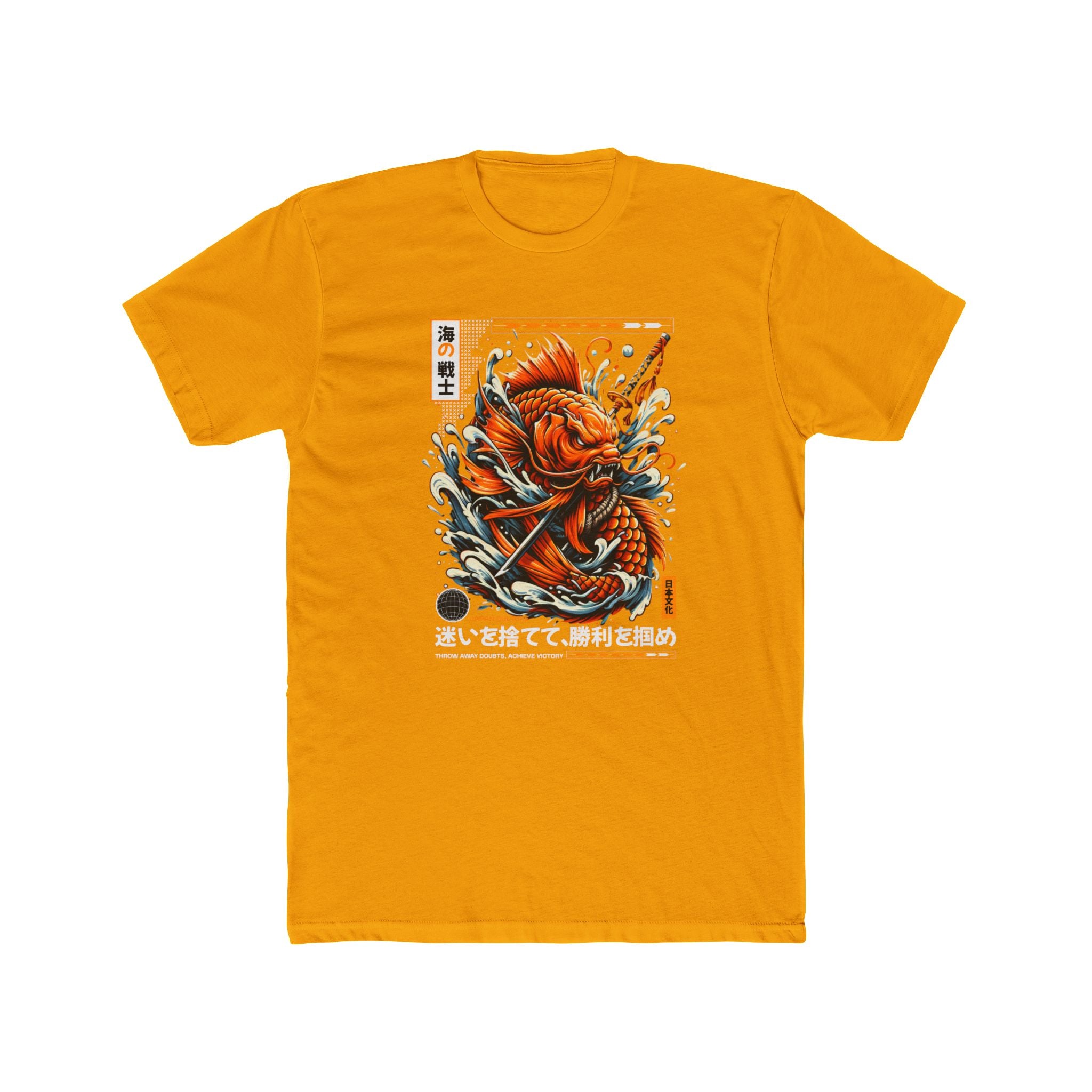 Koi Samurai T-Shirt — Japanese Koi Fish Warrior Graphic Tee