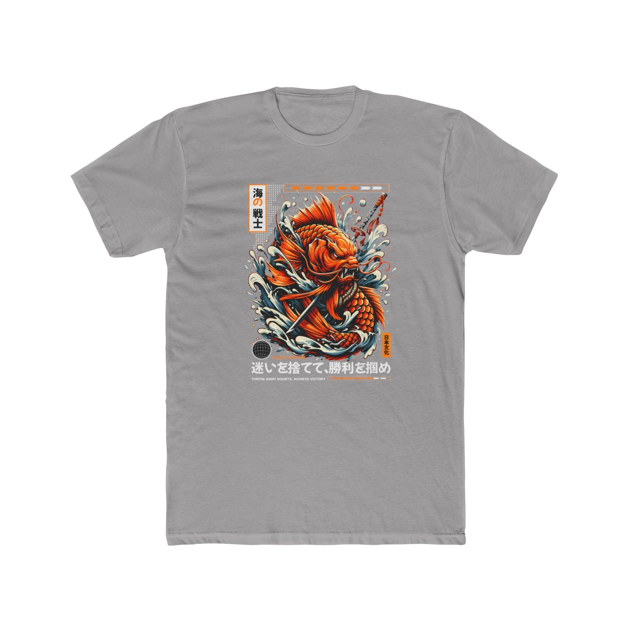 Koi Samurai T-Shirt — Japanese Koi Fish Warrior Graphic Tee