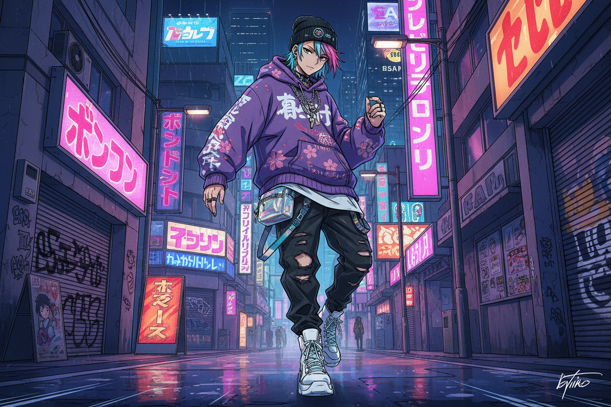 Anime Street Style